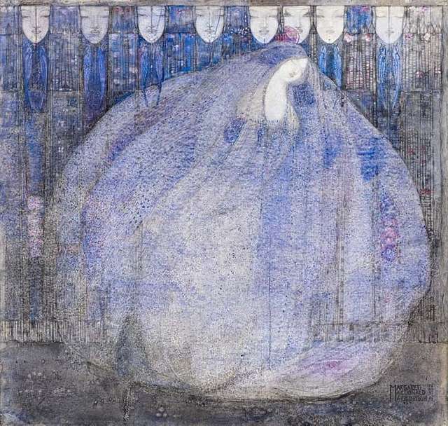 The Mysterious Garden by Margaret Macdonald Mackintosh