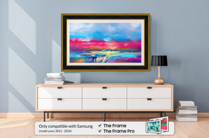 Black Gold Samsung the Frame