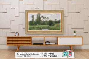 Deco TV Frames Samsung the Frame TV Champagne