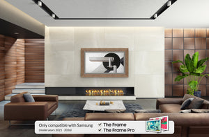 Deco TV Frames Samsung the Frame TV Contemporary Bronze