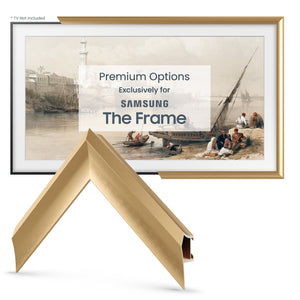 Pale Gold - Alloy Prismatic Samsung Frame TV Bezel