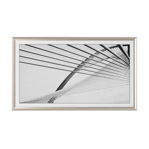 German Silver - Alloy Prismatic Samsung Frame TV Bezel (2017-2020)