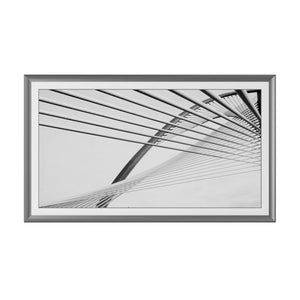 Graphite - Alloy Prismatic Samsung Frame TV Bezel (2017-2020)