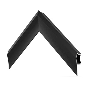 Noir anodisé - Lunette de cadre Samsung prismatique en alliage