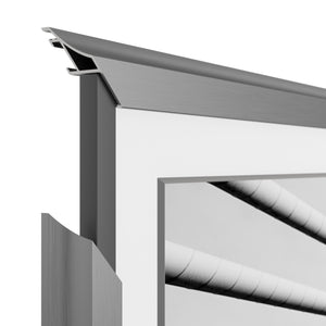 Graphite - Alloy Scoop Samsung Frame Bezel