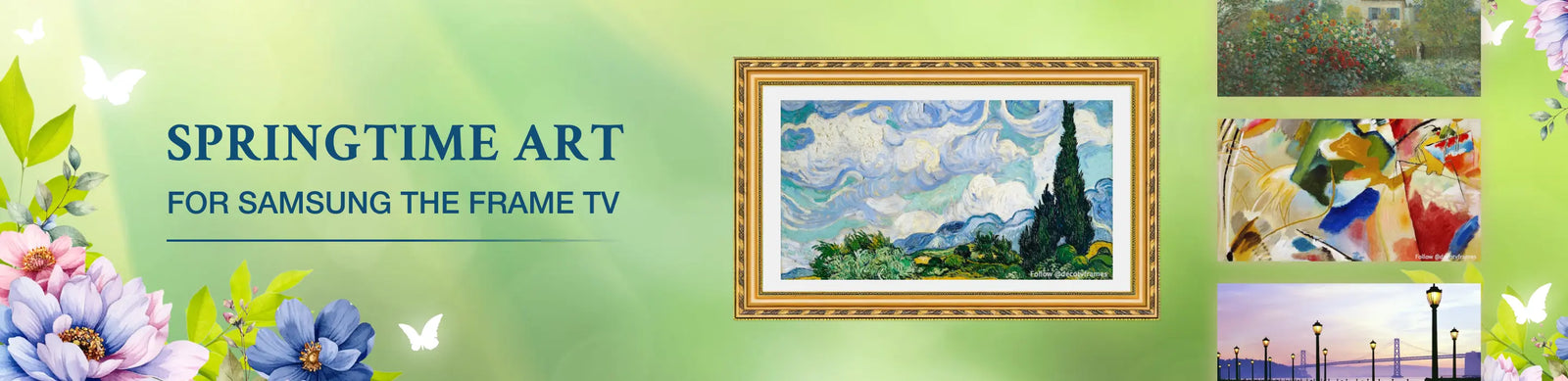 Springtime Art for Samsung The Frame TV