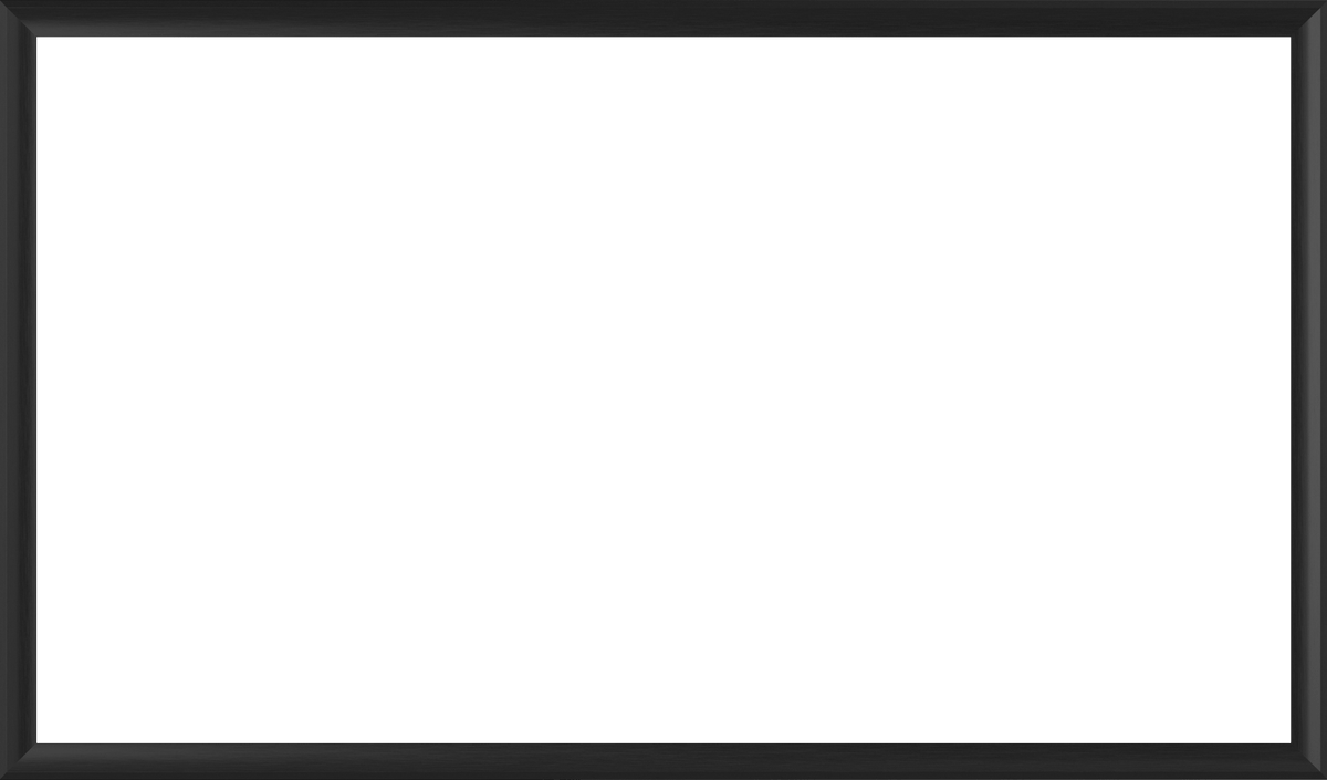 Anodized Black - Alloy Prismatic Samsung Frame TV Bezel (2017-2020)