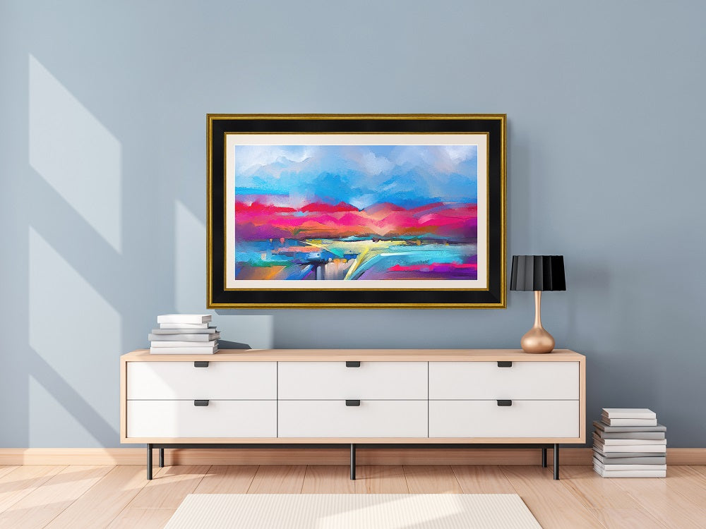 Deco TV Frames Samsung the Frame TV Antique Gold and Black