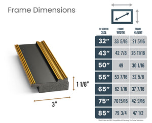 SAMPLE - Antique Gold &amp; Black