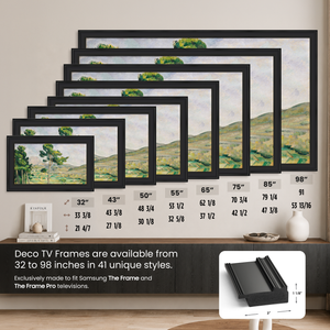 Deco TV Frames Samsung the Frame TV Black