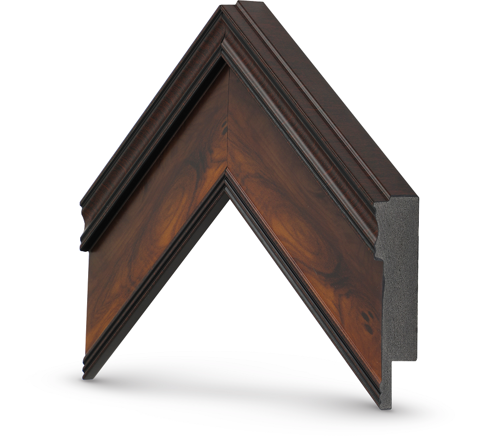 Deco TV Frames Samsung the Frame TV Burlwood