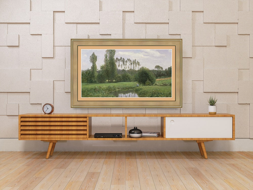 Deco TV Frames Samsung the Frame TV Champagne