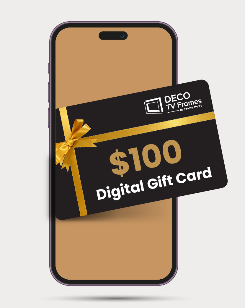 $100 Deco TV Frames Digital Gift Card