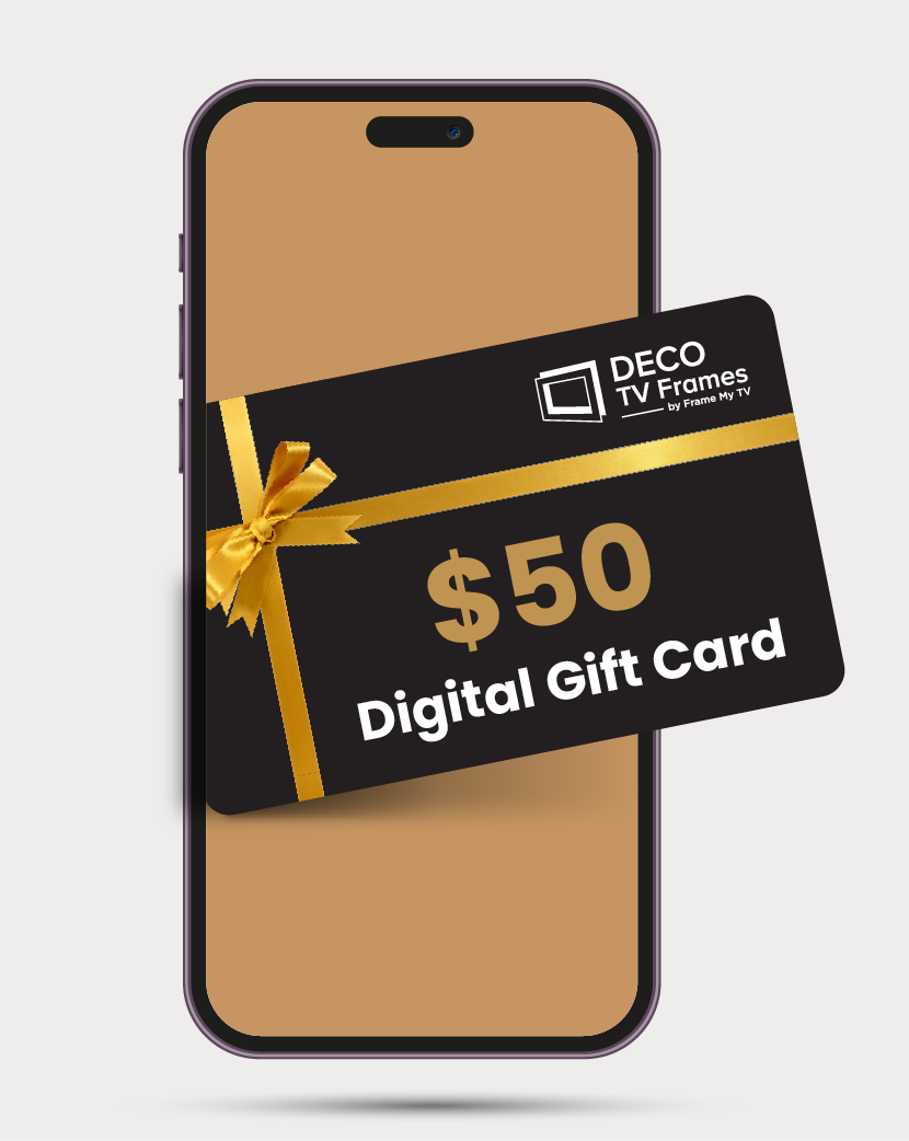 $50 Deco TV Frames Digital Gift Card