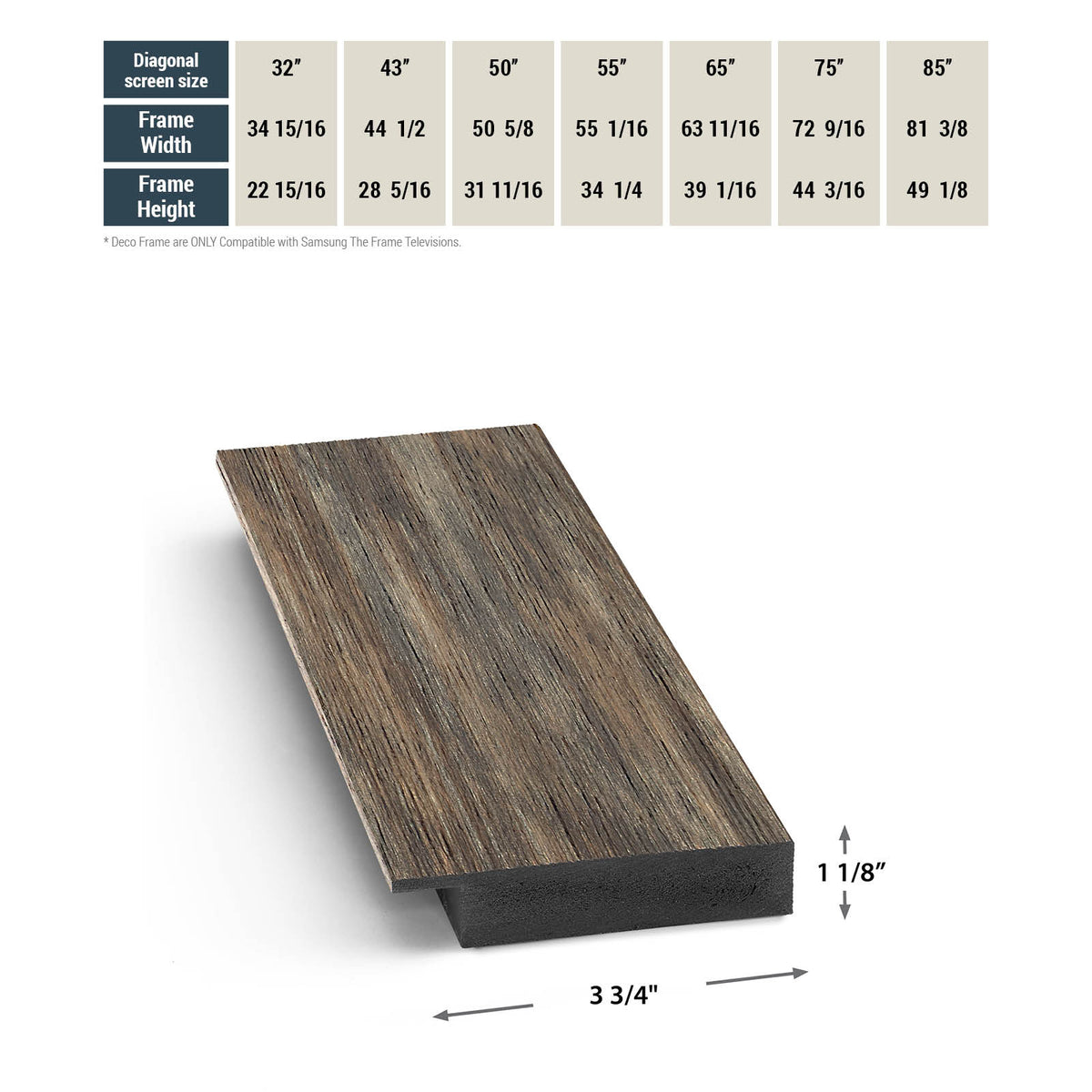 Bois de grange en détresse - BOÎTE OUVERTE