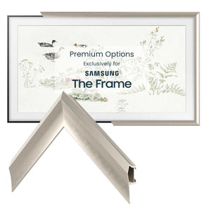 German Silver - Alloy Prismatic Samsung Frame TV Bezel