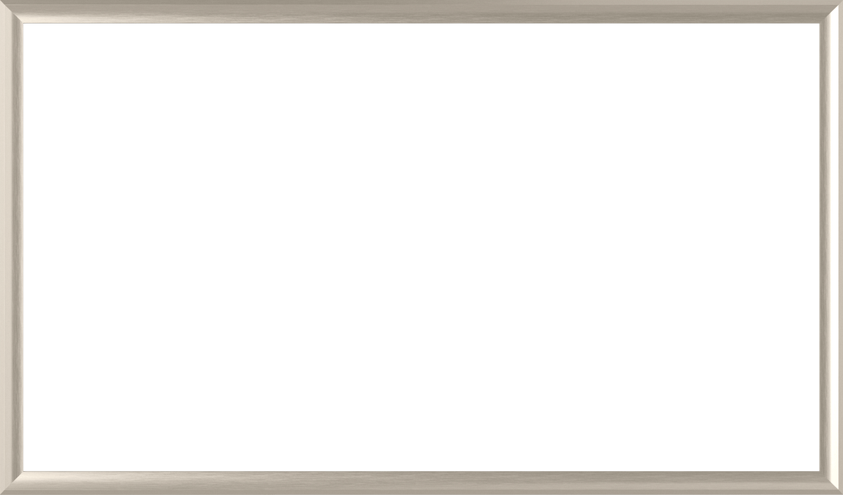 German Silver - Alloy Prismatic Samsung Frame TV Bezel (2017-2020)