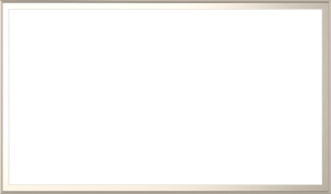 German Silver - Alloy Scoop Samsung Frame TV Bezel