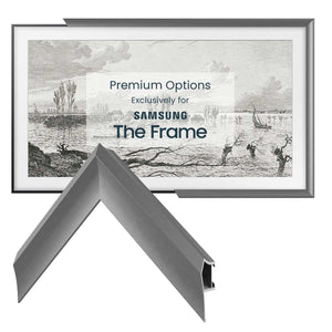 Graphite - Alloy Prismatic Samsung Frame TV Bezel (2017-2020)