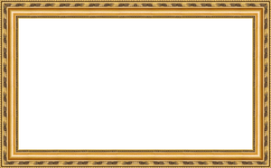 Deco TV Frames Samsung the Frame TV Ornate Gold