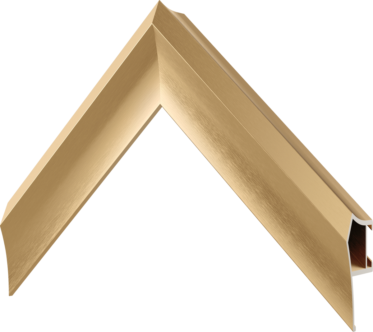 Pale Gold - Alloy Prismatic Samsung Frame Bezel