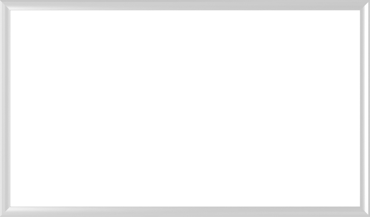 Pure White - Alloy Prismatic Samsung Frame TV Bezel