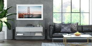 Pure White - Alloy Prismatic Samsung Frame TV Bezel