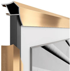 Gold Metal Corner Frame