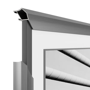 Graphite - Alloy Prismatic Samsung Frame TV Bezel (2017-2020)