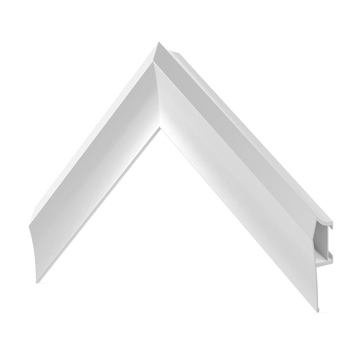 Pure White - Alloy Prismatic Samsung Frame TV Bezel