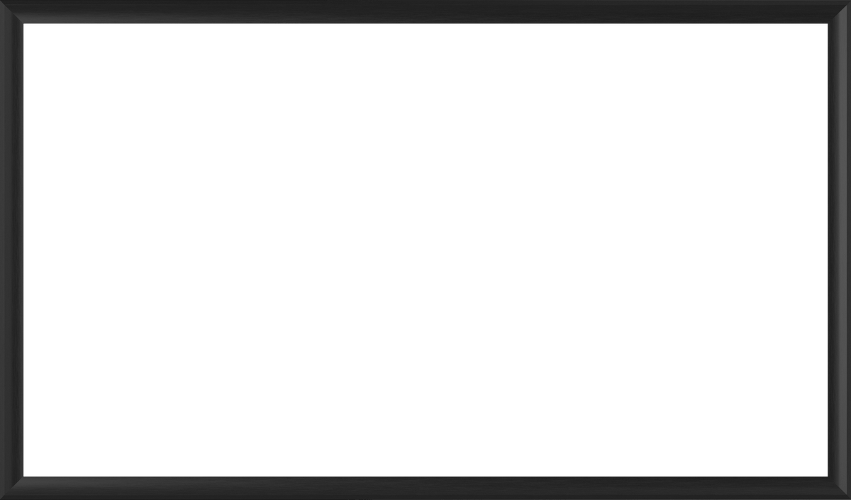 Anodized Black - Alloy Prismatic Samsung Frame Bezel