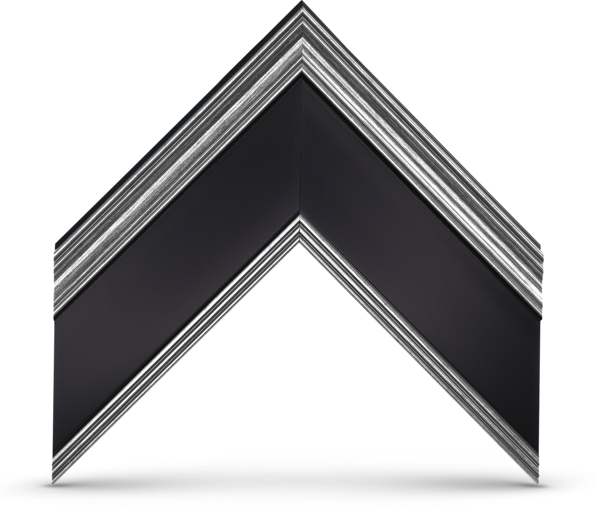 Antique Silver &amp; Black - OPEN BOX