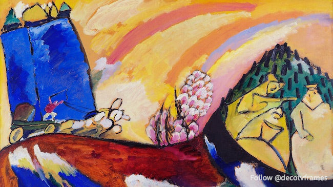 Peinture avec la Troïka (1911)