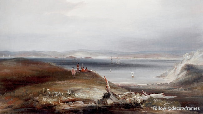 Kororareka dans la Baie des Îles (1841)
