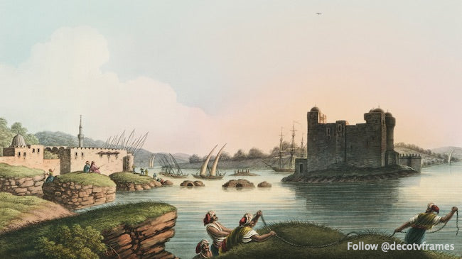 Port de Latachia vu des vues dans les dominions ottomans, en Europe, en Asie et dans certaines îles de la Méditerranée (1810)