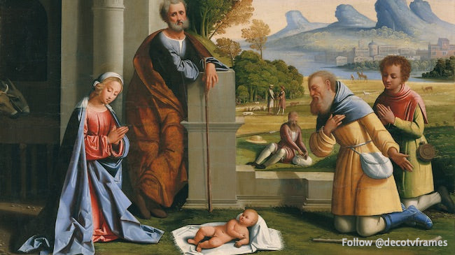 L'Adoration des bergers 