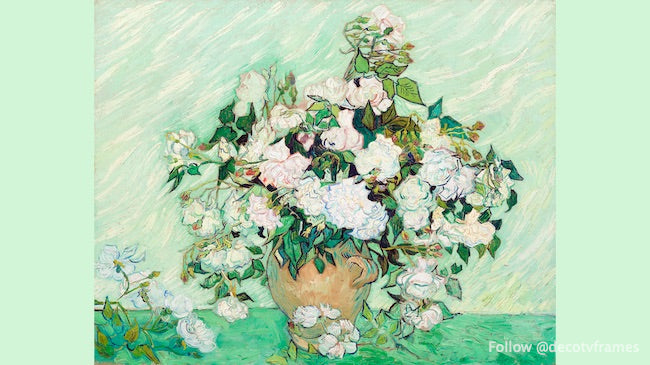 Flores y frutos en cuenco blanco y rosa (ca. 1840-1860) 