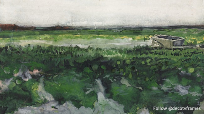 Paysage avec brouette (1883 