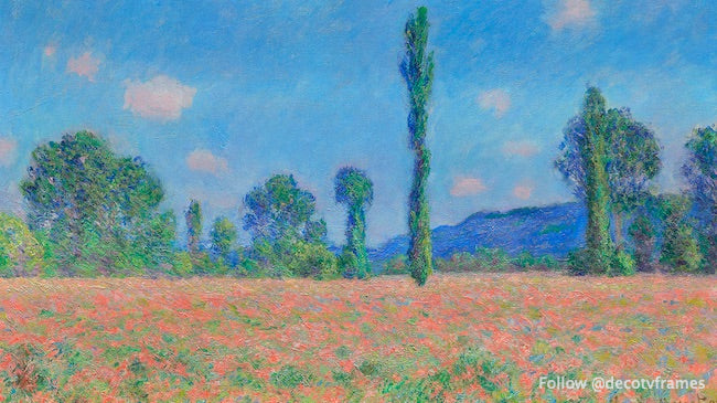 Champ de coquelicots, Giverny (1890-1891) 