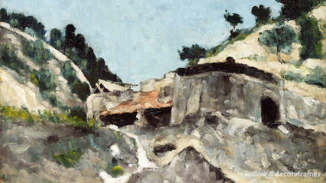 Paysage avec moulin à eau (vers 1871) 