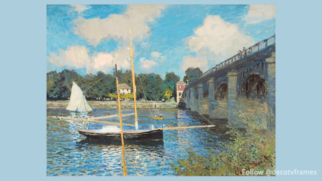 Le pont d'Argenteuil (1874) 