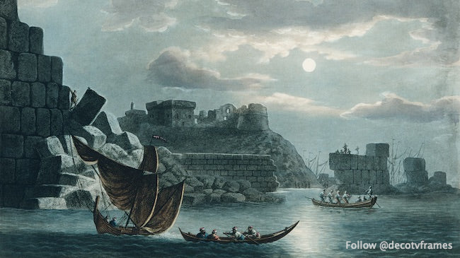 The Island of Tortosa from Views in the Ottoman Dominions, in Europe, in Asia, and some of the Mediterranean islands (1810)