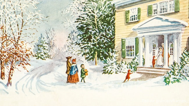 Aux gens de retour à la maison 