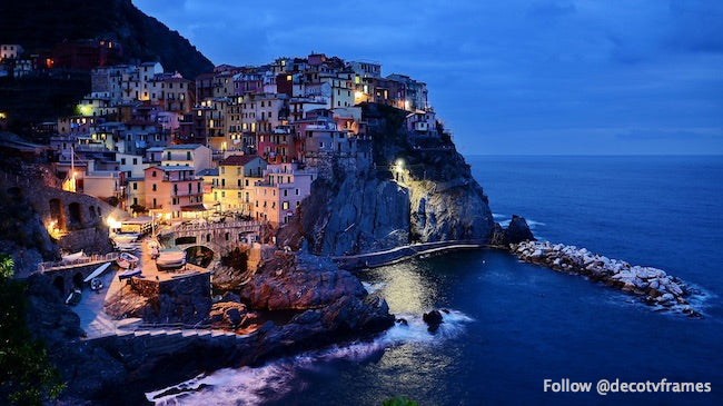 White House Near Sea Cliff