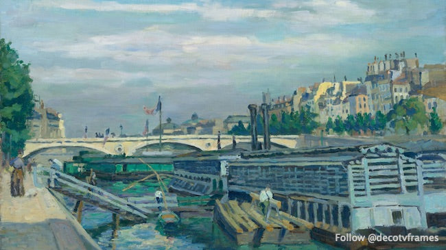 Le pont Louis Philippe, 1875 