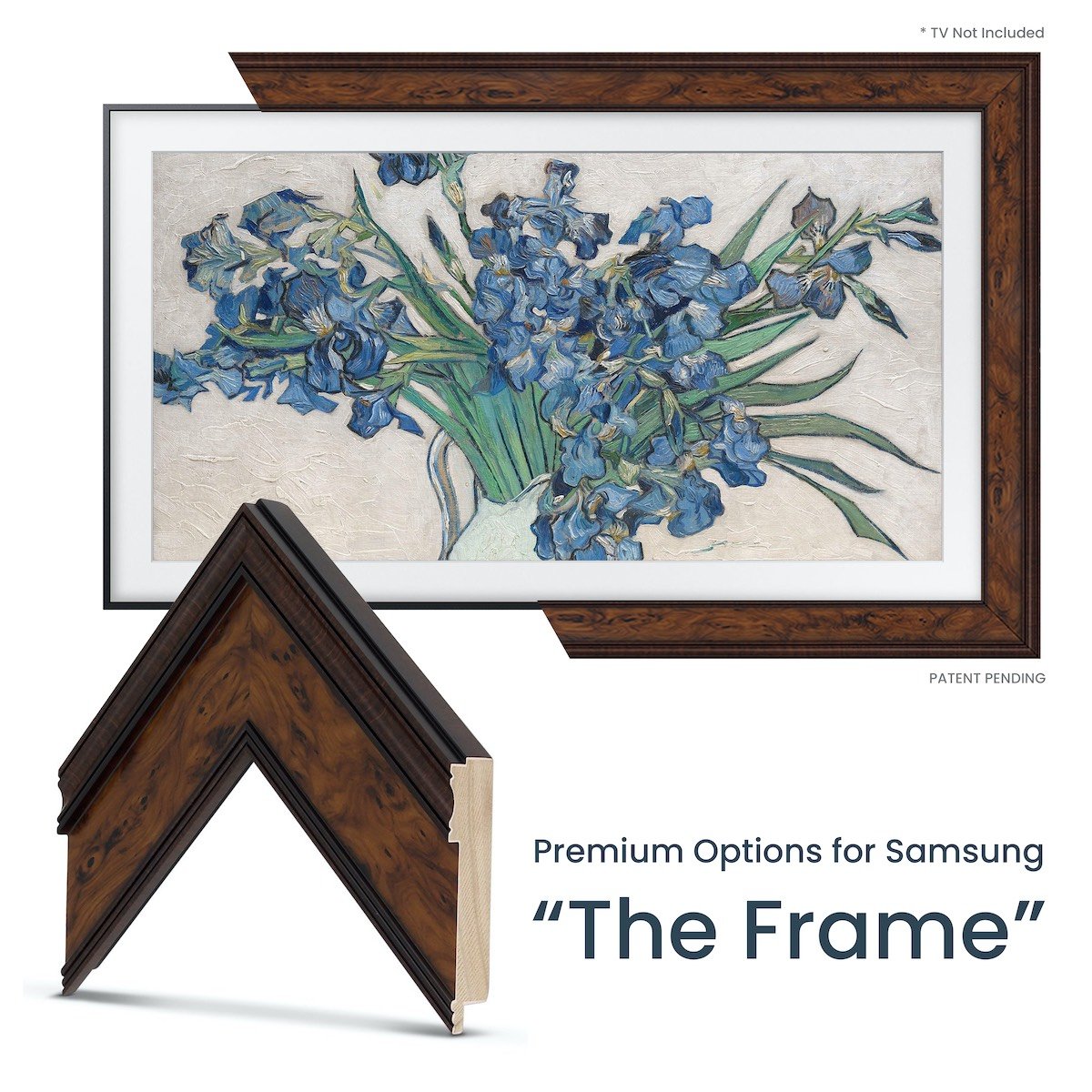 burlwood samsung the frame