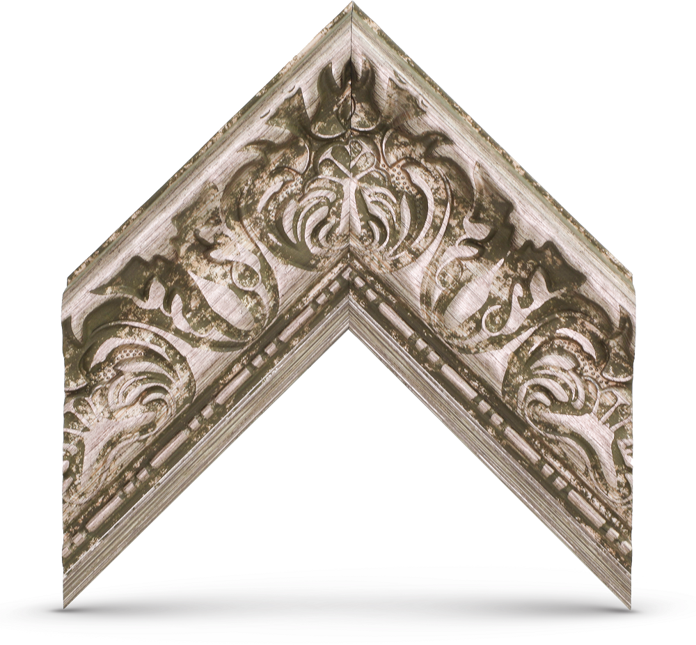 Deco TV Frames Samsung the Frame TV Tuscan Silver